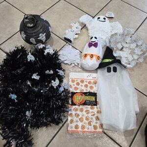Halloween Ghost Decor Set